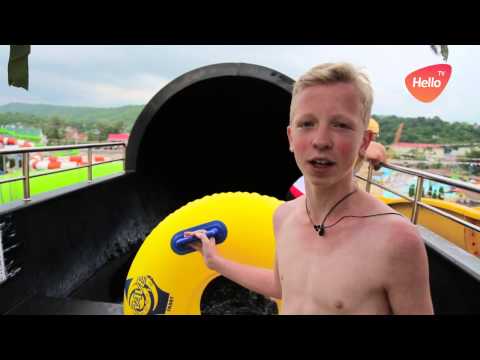 Видео: Аквапарк Джубга. Тест горок аквапарка