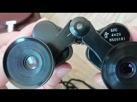 Видео: Обзор Бинокля БПС 4х20 КОМЗ