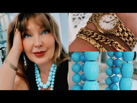 Видео: Бирюза и золотые часы 370 #esmeraldasilvershik 