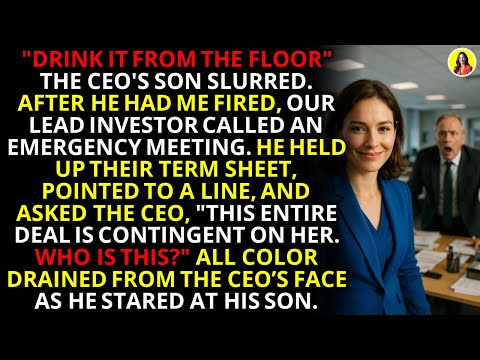 Видео: Уволенный за пролитый напиток, я разоблачил сына генерального директора, прибегнув к пункту о клю...