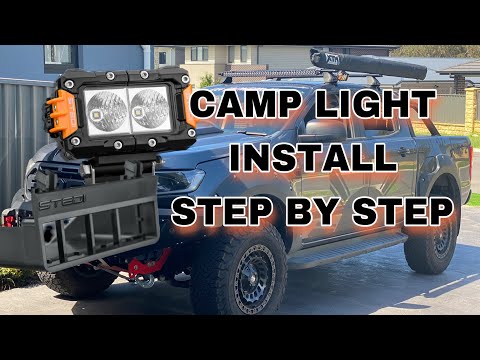 Видео: КАК РАБОТАТЬ С STEDI - Установка светодиодного рабочего освещения на Ford Ranger Mods
