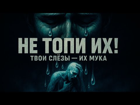 Видео: ВАШИ СЛЕЗЫ ТОПЯТ ИХ! Почему нельзя оплакивать умерших. Жуткое предупреждение с того света