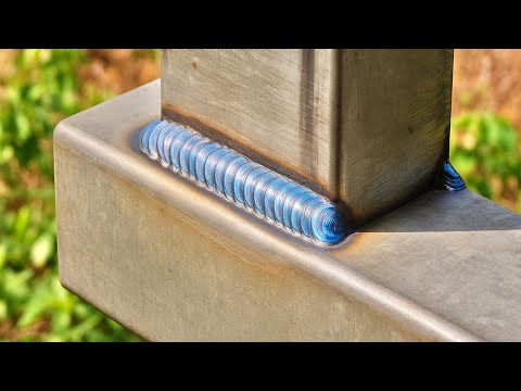 Видео: Немногие знают технологию сварки тонких оцинкованных квадратных труб.