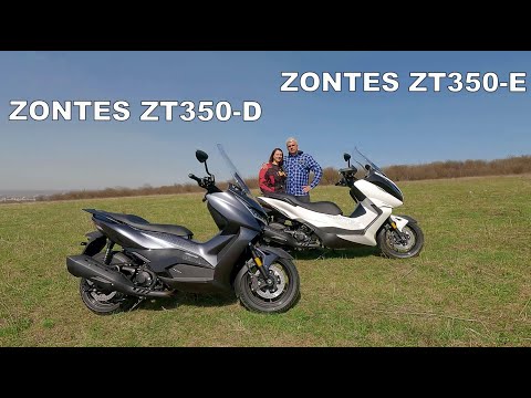 Видео: Скутер ZONTES ZT350-D РАСПАКОВКА!! Полный обзор!!!