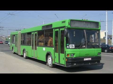 Видео: ИНФОРМАТОР автобусного маршрута №116 г. Минска (голос Эдуарда Данченко)