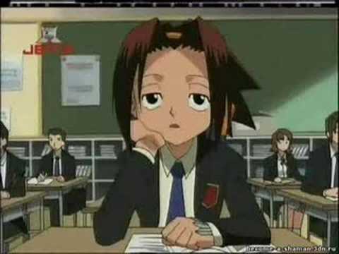 Видео: чё в головах у героев шаман кинга...