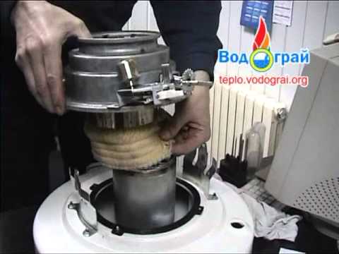Видео: teplo.vodograi.org Замена фитиля обогревателя Водограй WKH-4400