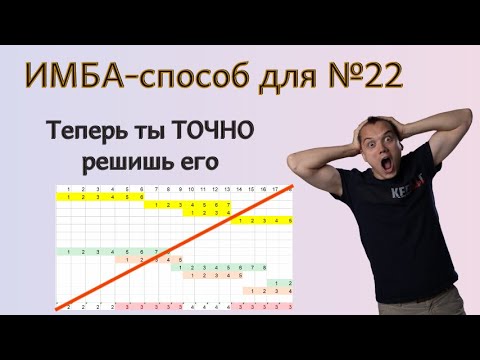 Видео: САМЫЙ наглядный способ решения №22 | ЕГЭ по информатике