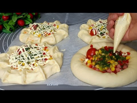 Видео: Почему Они Такие Вкусные  Гениально и Просто! Треугольные Мини Пиццы! Готовим с Mazzali