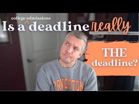 Видео: Что колледжи вам НЕ говорят о сроках подачи заявлений в колледжи #поступлениевколледж