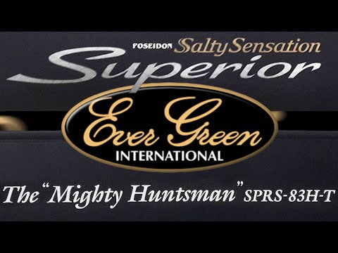 Видео: Evergreen Poseidon Salty Sensation Superior SPRS-83H-T - обзор на осенних рыбалках.