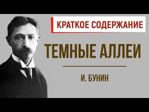 Видео: Темные аллеи. Краткое содержание