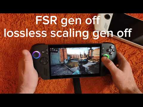 Видео: Сравниваю инпут лаг FSR 3.1 vs Lossless scaling на примере Stalker 2 Asus Rog Xbox Ally X Steam OS