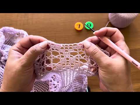 Видео: 79 ряд салфетки «Цветочная»