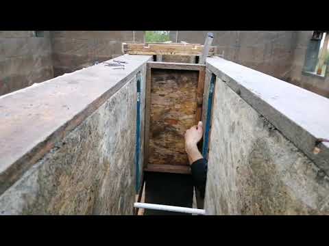 Видео: ✓13. Опилкобетон, монолит. Дверные проемы.