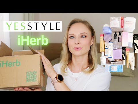 Видео: ✅️iHerb ☘️YesStyle Распаковка и Обзор Корейская уходовая косметика #iherb #yesstyle #распаковка