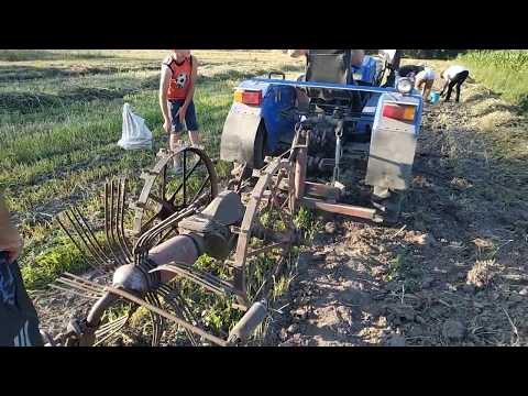 Видео: Копаємо картоплю | DW 244B