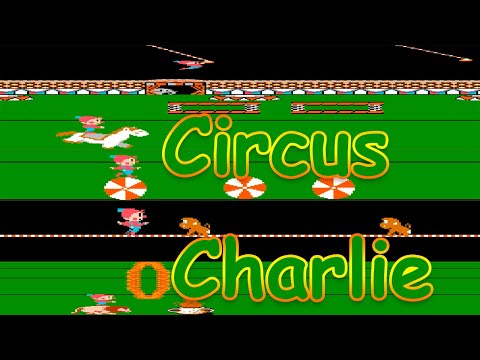 Видео: Circus Charlie - Цирк Чарли -  NES-Famicom-Dendy (best 8 bit game)