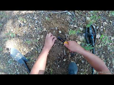 Видео: Коп на высохшем озере.... продолжение с garret at gold
