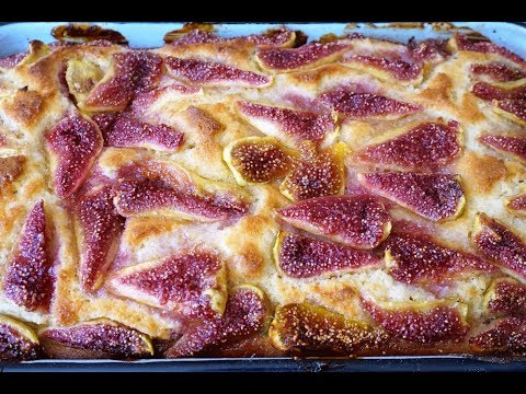 Видео: ПИРОГ фруктовый с инжиром/Pie with figs