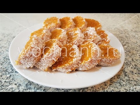 Видео: Турецкие сладости без выпечки "Cezerye"вкусняшки турецкой кухни