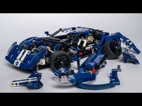 Видео: СБОРКА LEGO Technic FORD GT 2022 42154