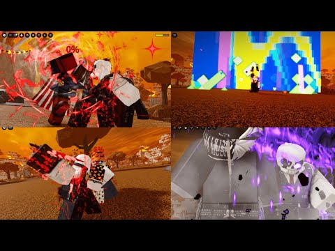 Видео: Jump Showdown All Skill (Обновление Cursed Child Ultimate Skill4)