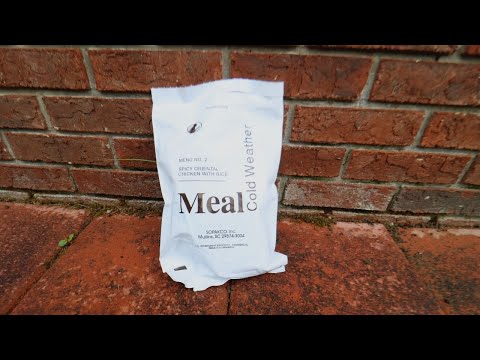 Видео: MRE МЕНЮ №2 ОСТРАЯ ВОСТОЧНАЯ ЛАПША ДЛЯ ХОЛОДНОЙ ПОГОДЫ