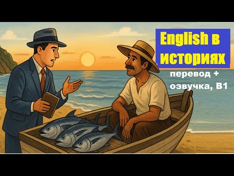 Видео: Clever fisherman 🐟 История на английском с озвучкой и переводом #englishвисториях