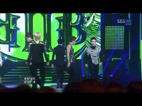 Видео: BTOB [безумный] @SBS Inkigayo популярная песня 20120408