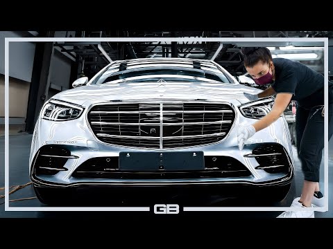 Видео: Процесс производства Mercedes 🚘 Сборочная линия автозавода