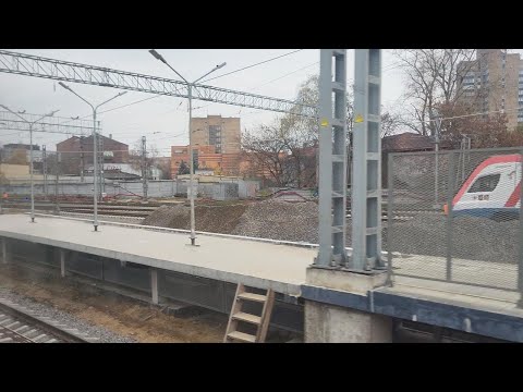 Видео: Курская. Строительство платформы №3. Вид с D4. 2025/11/02 (2 ноября/воскресенье)