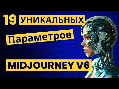 Видео: Параметры Midjourney V6 и как ими пользоваться (гайд 2024)