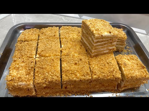 Видео: ТОРТ МЕДОВИК😍.ТАЕТ ВО РТУ😋.Самый лучший рецепт медовик.