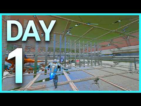 Видео: День 1: SOLO ДОМИНИРОВАНИЕ на САМОМ КОНКУРЕНТНОМ сервере | Солo MESA Ark PVP