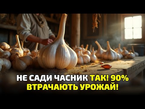 Видео: Гніздовий спосіб часнику: старий секрет, що дає подвійний урожай без жодного добрива!