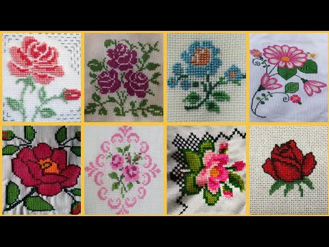 Видео: #1 Самые красивые и уникальные новые схемы для вышивки крестом для всего #CrossStitchDesign#Trend