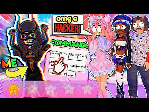 Видео: Я стал хакером и напугал весь сервер с помощью команд администратора в одежде, чтобы произвести в...
