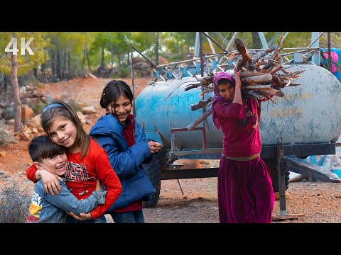 Видео: Семейная жизнь в горах - Четыре сезона Кочевая культура | Документальный-4К