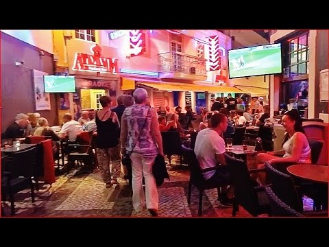 Видео: Португалия Албуфейра, Ночная Жизнь в Старом Городе