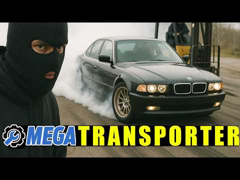 Видео: BMW e38 - TRANSPORTER   в  MEGAPARTS.BG 🛠