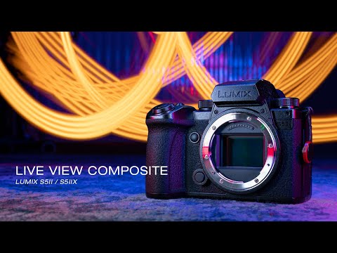 Видео: Live View Composite. КАК рисовать светом — Lumix S5/S5II/S5IIx