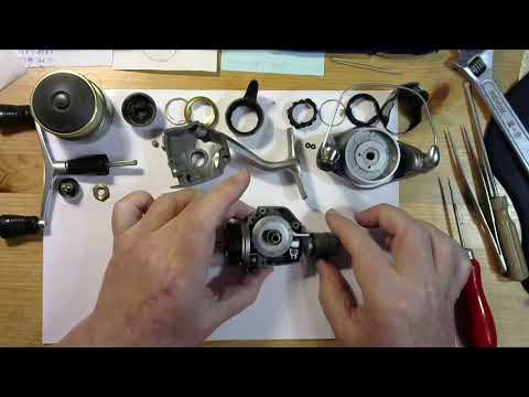 Видео: Катушка Shimano 06 Super 4000GT-RA, задний фрикцион - ТО-апгрейд (катушка для левши).