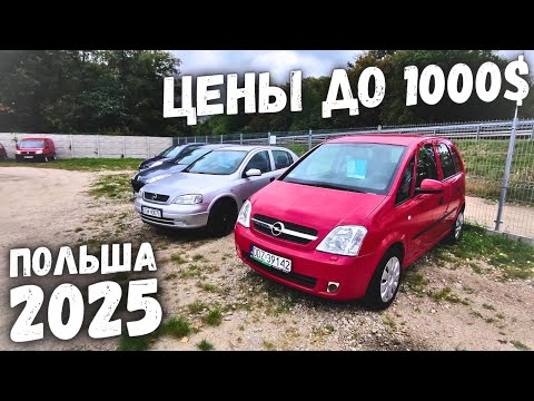 Видео: АВТОПЛОЩАДКА ДО 500$ В ПОЛЬШЕ! ОБВАЛ ЦЕН! НИЗКИЕ ЦЕНЫ НА Б/У АВТО! ПОЛЬША 2025