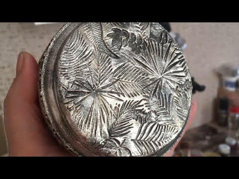 Видео: Имитация старого серебра