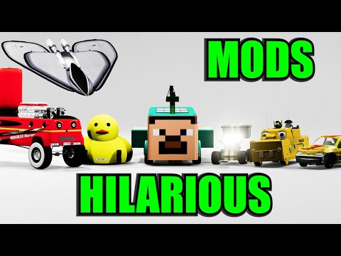 Видео: Уморительные моды BeamNG