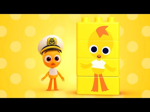 Видео: Хвостики — Цветняшки — Развивающий мультик для малышей