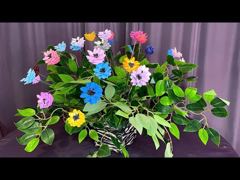 Видео: Шишки на палочке.Цветы из шишек.Букет из шишек.Покраска шишек.Сосновые шишки.Искусственные цветы