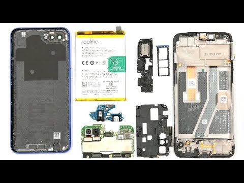 Видео: Разбираем смартфон Realme C2 teardown smartphone