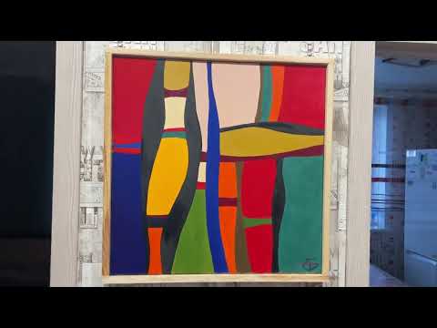 Видео: Картина Евсеева Тимофея (девушка в положении)